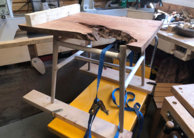 Grösse der Tischplatte festlegen