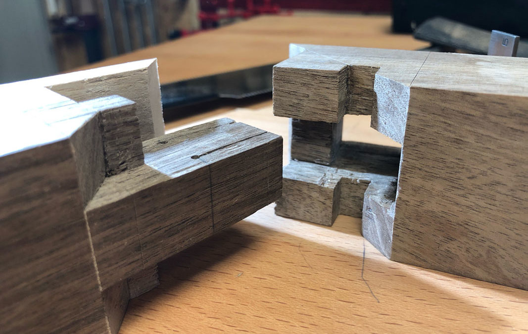 Sumidome Hozo sashi –eine japanische Eckverbindung