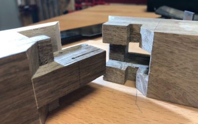 Sumidome Hozo sashi –eine japanische Eckverbindung