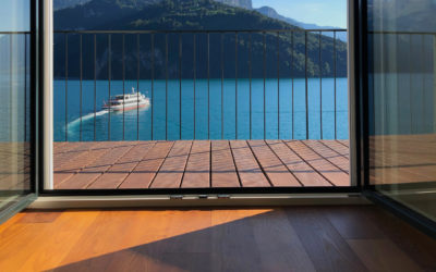 Verwitterte Holzterrasse auffrischen