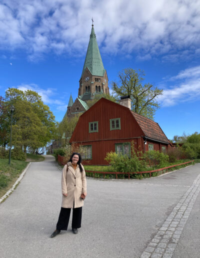 Sofiakyrkan in Stockholm – eine neugotische Kirche aus dem späten 19. Jahrhundert, benannt nach Königin Sofia.