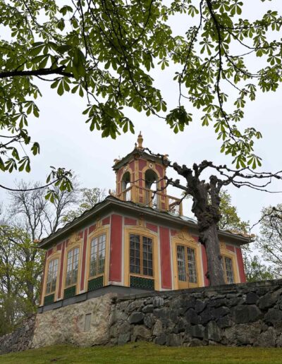 Chinesisches Pavillon am Schloss Drottningholm