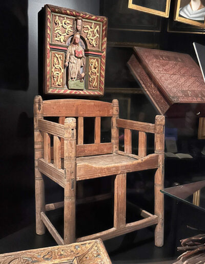 Holzstuhl, Nordisches Museum, Stockholm