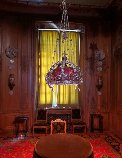 Lampe im Frühstücksraum, Königspalast