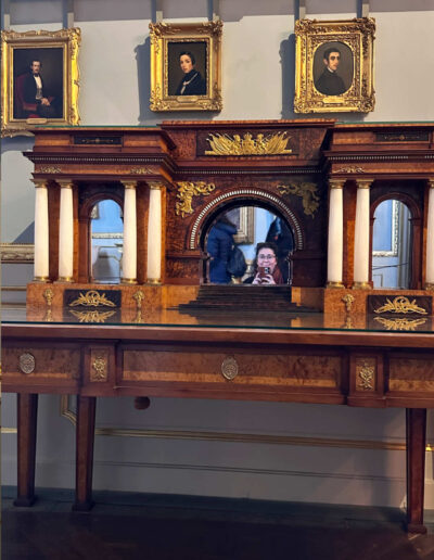 Schreibtisch im Königspalast