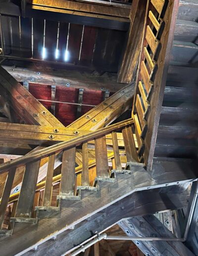 Treppenhaus des Rathausturms