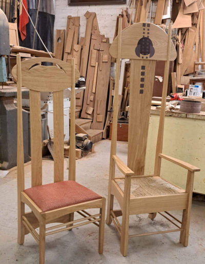 Argyle Chair & Art Lovers Carver Arm Chair von Bruce Hamilton