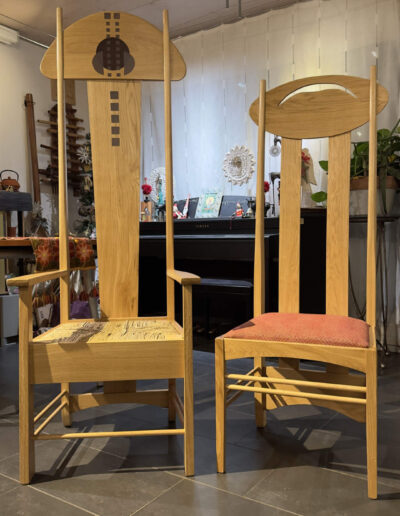 Argyle Chair & Art Lovers Carver Arm Chair von Bruce Hamilton