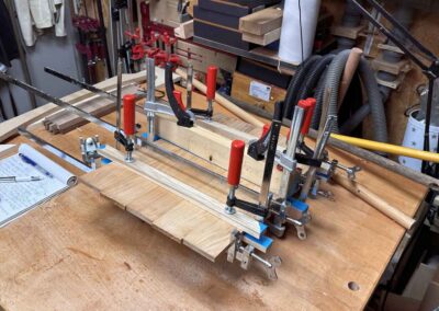 Boden aus Kirsche verleimen