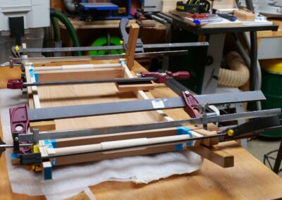 Serviertablett verleimen