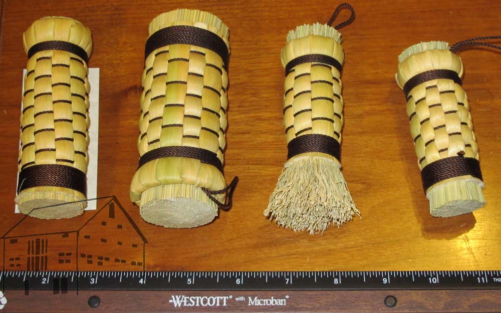 Handgefertigtes Binsenbündel nach Roubo, Holzwerkstatt, traditionelles Handwerk